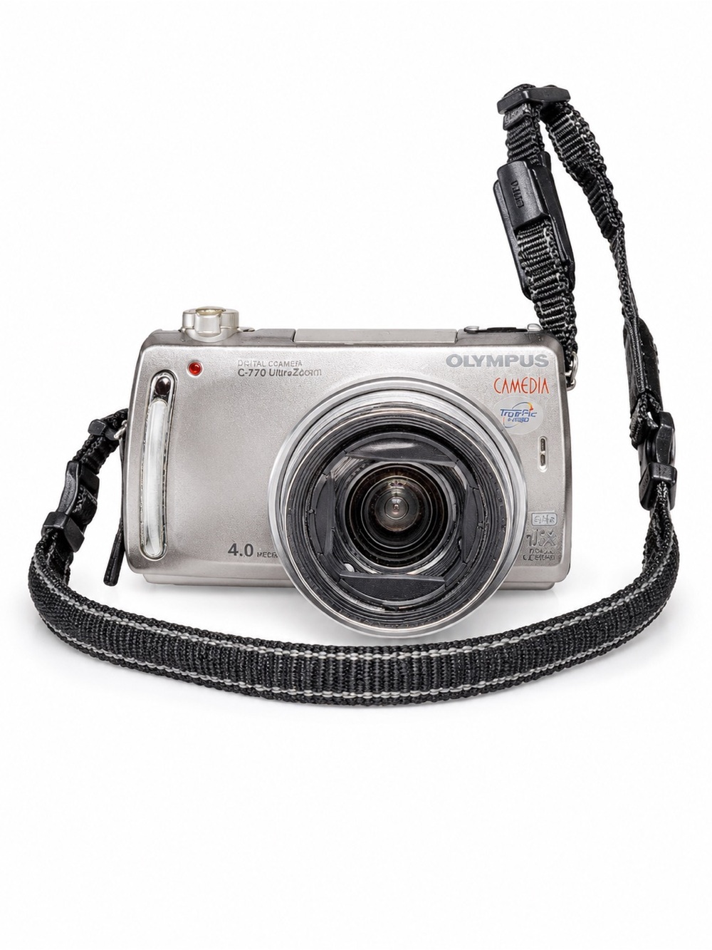 Olympus Camedia C 770 Ultra Zoom 4MP Digital Camera Tested 2 Batteries Strap